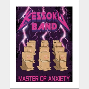 BOCCHI THE ROCK!: KESSOKU BAND MASTER OF ANXIETY (GRUNGE STYLE) Posters and Art